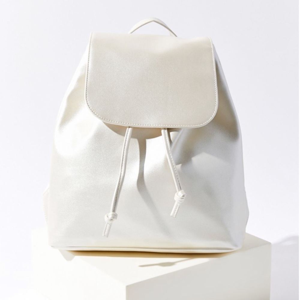 NWOT URBAN OUTFITTERS FAUX LEATHER MINI BACKPACK - Picture 2 of 8